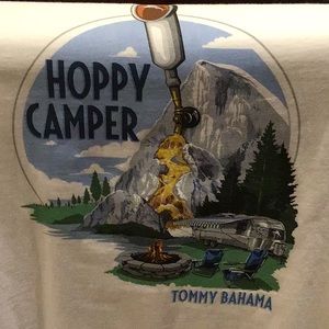 Tommy Bahama 3XB NWT  white T-shirt Hoppy Camper